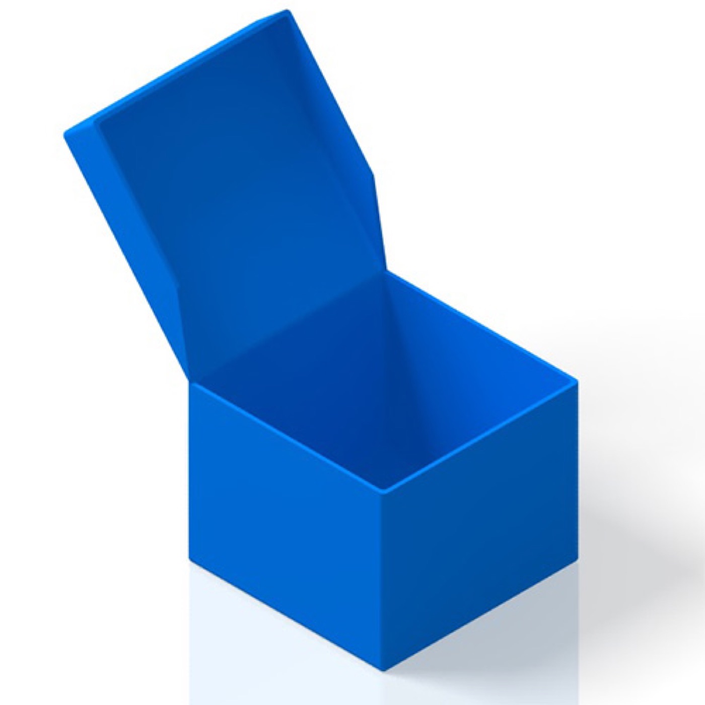 Box with One-Sided Cover